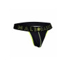 MALE BASICS String NEON MaleBasics Noir-Jaune